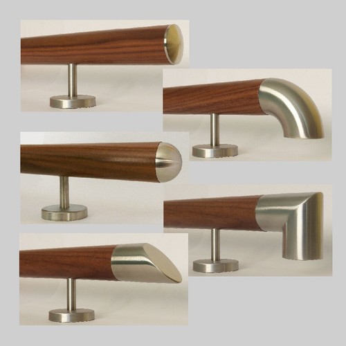 Corrimano legno noce - in, di