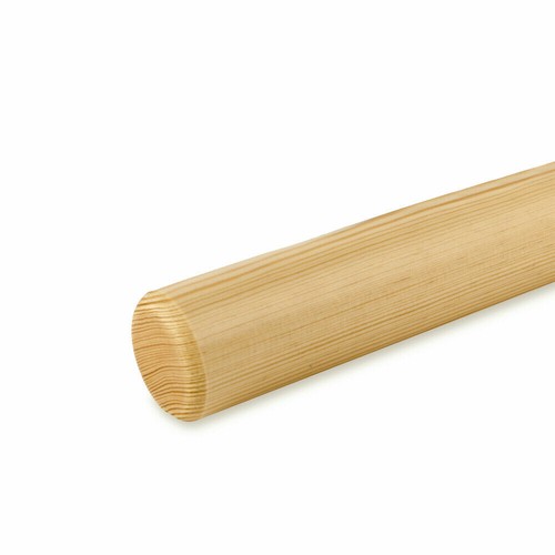 Corrimano pino tondo - in,